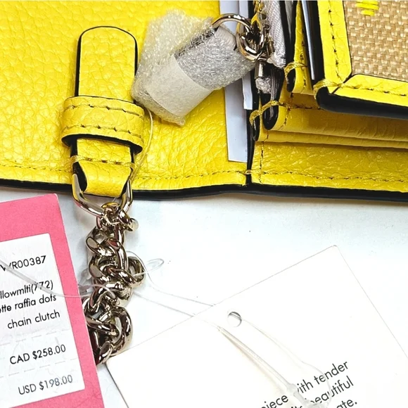 Kate Spade Rafia Roulette Dots Crossbody - Picture 11 of 17